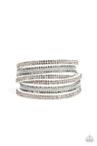 Royal Razzle - White Wrap Bracelet