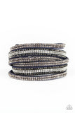 Royal Razzle - Blue Wrap Bracelet