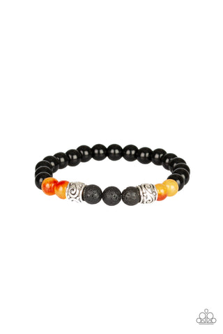 Proverb - Orange Bracelet