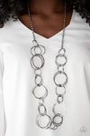 Natural-Born Ringleader - Black Necklace