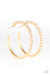 A Sweeping Success - Gold Hoop Earrings