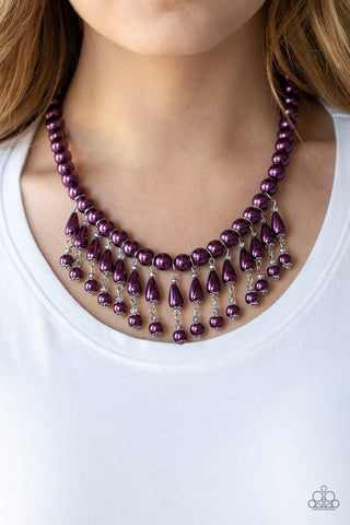 Miss Majestic - Purple Necklace