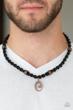 Surfer Spiral - Copper Men's Necklace