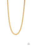 Big Talker - Gold Men's Necklace