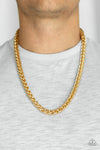 Big Talker - Gold Men's Necklace