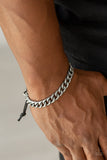 Blitz - Silver Men's Bracelet