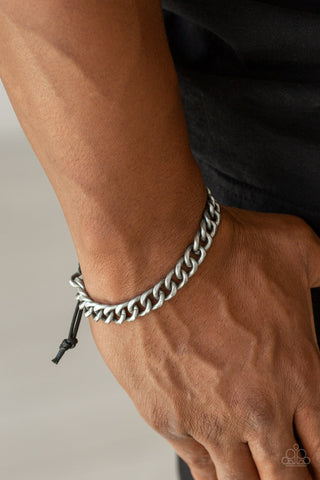 Blitz - Silver Men's Bracelet