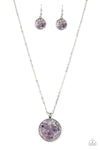 Paparazzi GLAM Crush Monday - Purple Necklace