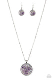 Paparazzi GLAM Crush Monday - Purple Necklace