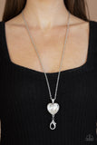 Lovely Luminosity - White Necklace