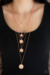 Medallion Marvel - Copper Necklace