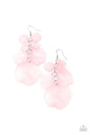 Fragile Florals Pink Earrings