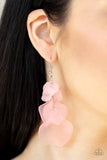 Fragile Florals Pink Earrings