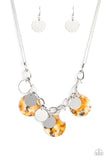 Confetti Confection - Yellow Necklace