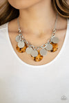 Confetti Confection - Yellow Necklace