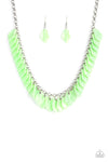 Super Bloom Green Necklace