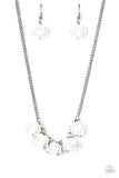 Garden Party Posh - White Necklace