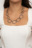 Full Frame Fashion - Black Necklace