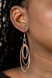 Shimmer Surge - Rose Gold Earrings