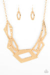 Break The Mold - Gold Necklace