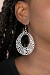 Serenely Shattered - Silver Earrings