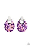 HAUTE Flash - Purple Earrings