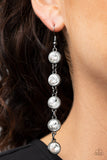 Trickle Down Twinkle - Black Earring