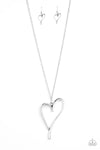 HEARTS So Good - Silver Necklace