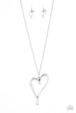 HEARTS So Good - Silver Necklace