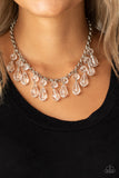 Crystal Enchantment - White Necklace