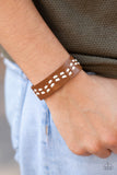 Leather Is My Favorite Color - Brown Urban Bracelet