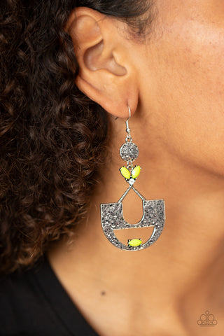 Modern Day Mecca - Yellow Earrings