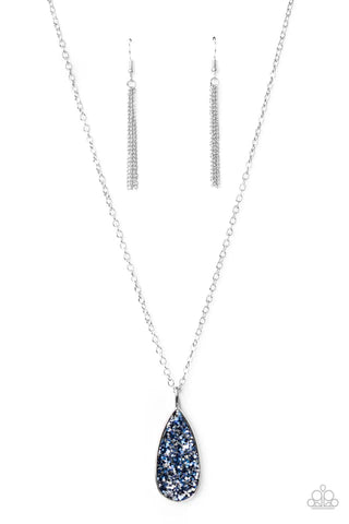 Daily Dose of Sparkle - Blue Necklace