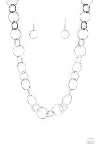 Revolutionary Radiance Silver Necklace