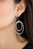 Radiating Refinement - Black Earrings