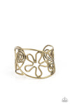 Groovy Sensations - Brass Bracelet