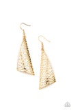 Ready The Troops - Gold Earrings