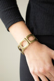 In OVAL Your Head - Brass Bracelet