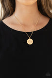 Give Thanks - Gold Inspirational Necklace