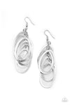 Mind OVAL Matter - Silver Earrings