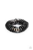 Caribbean Reefs Black Bracelet