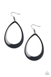 Fierce Fundamentals - Black Earrings