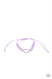 Starlet Shimmer Bracelet - Iridescent Heart Bracelet