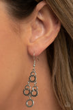 Luminously Linked - Silver Earrings