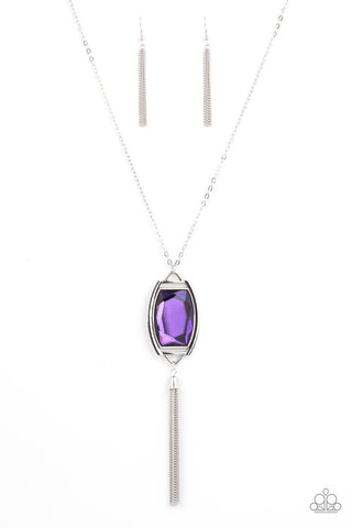 Timeless Talisman - Purple Necklace