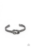 Nautical Grunge - Black Mens Bracelet