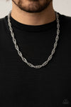 Extra Entrepreneur - Silver Men's Necklace