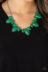 Viva La Vacation - Green Necklace