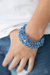 Girly Girl Glimmer - Blue Bracelet