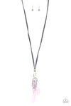 Fundamentally Flirtatious - Pink Necklace